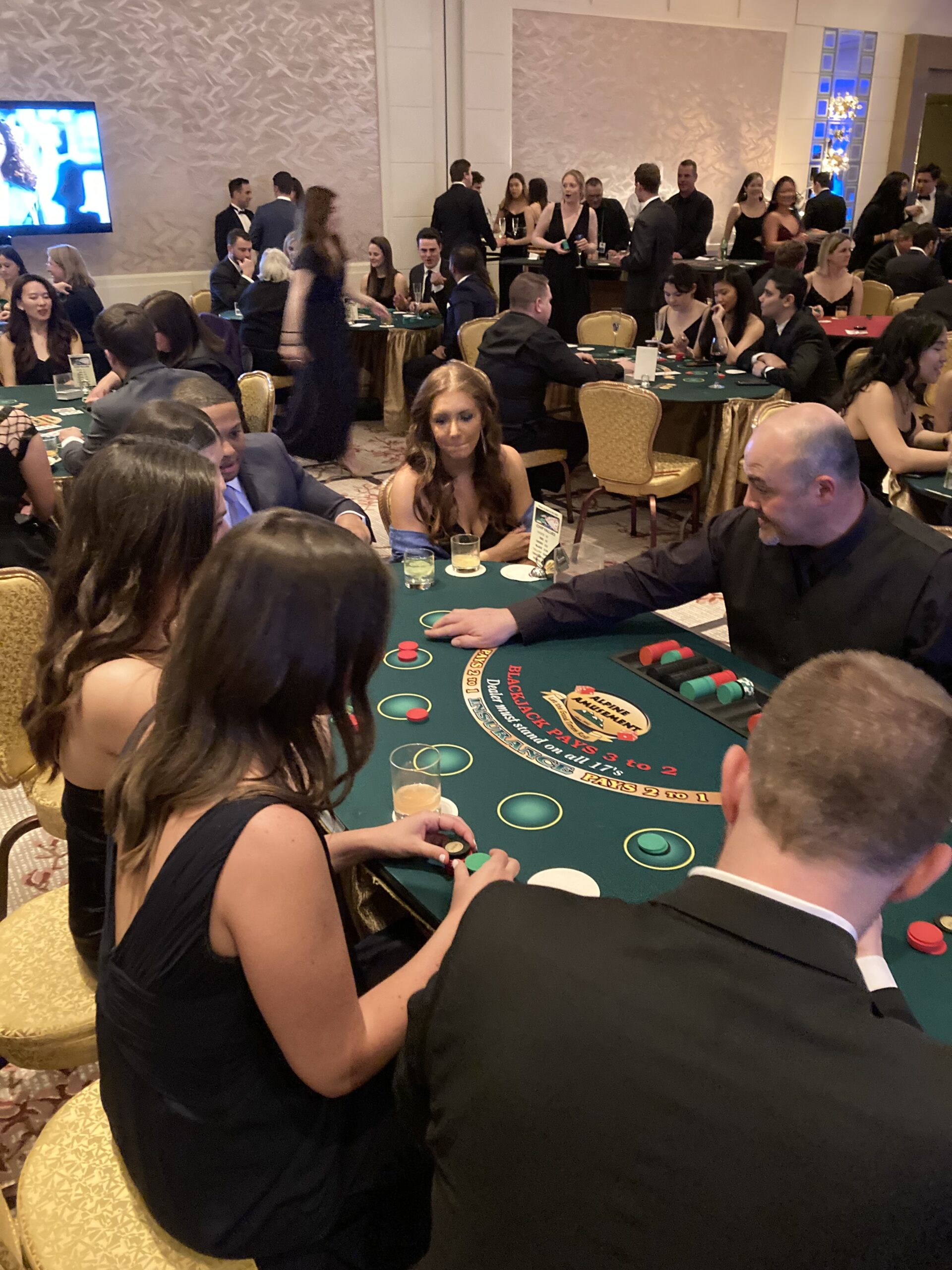 Casino event parties in Vermont, New Hampshire, Connecticut, Rhode Island, Maine and New York